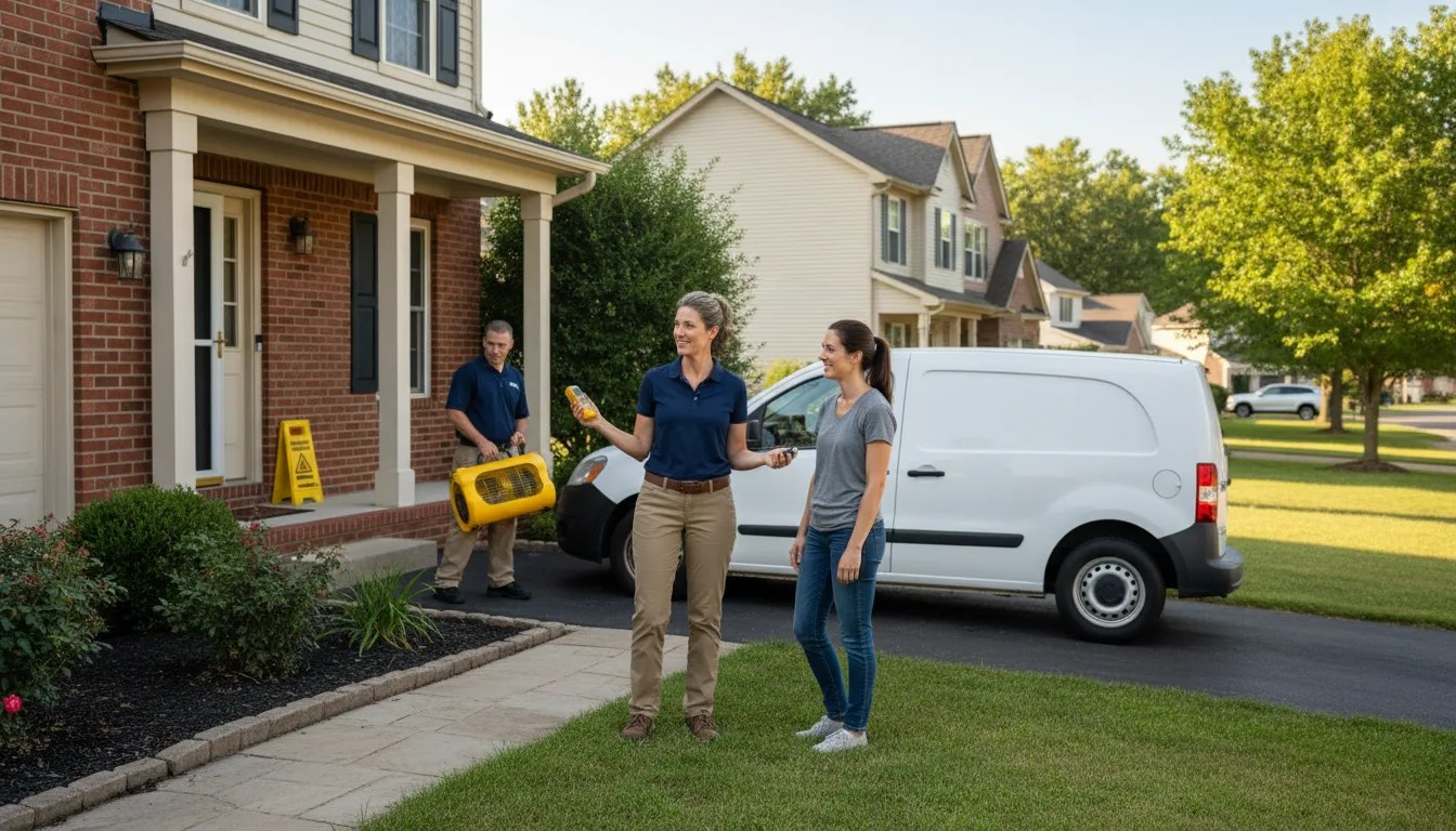 Water restoration image for Fire And Smoke Damage Restoration in Bondurant, IA